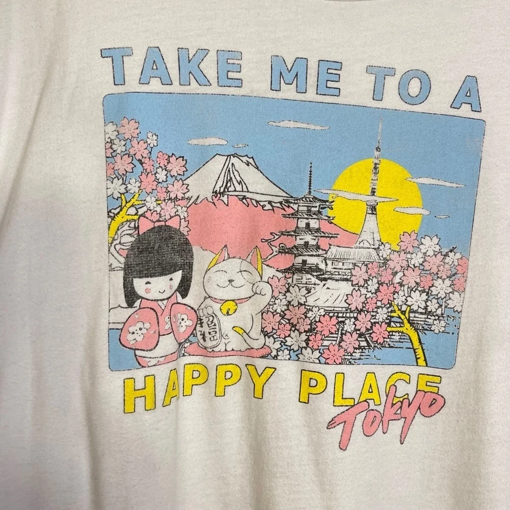 French Pastry White Graphic Tee - Picture 2 of 7